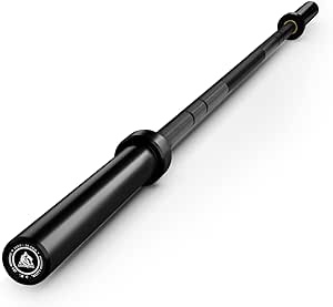 LIONSCOOL 7ft Olympic Bar for Weightlifting and Power Lifting, 2 Inch Barbell Bar for Squats, Deadlifts, Presses, Rows and Curls, 500LBS/700LBS/1000LBS/1500LBS Weight Capacity Available