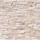 MS International Arctic Golden Splitface Ledger Panel 6 in. x 24 in. Quartzite Wall Tile (6 sq. ft. / case), Multicolor