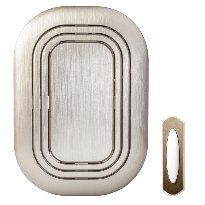 Style Selections Satin Nickel Doorbell Chime