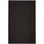 B0001-F 2.5x7 Standard Rug Pad/Base Black