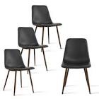 Simsbury Diamond Stitching Faux Leather Dining Chair Set of 4