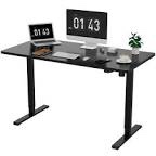 SCHOMACH ELECTRIC STANDING DESK BLACK