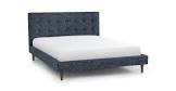 QUEEN BED BLUE 