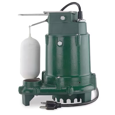 Zoeller 1/3-HP 115-Volt Cast Iron Submersible Sump Pump