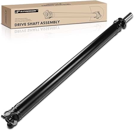 A-Premium Rear Drive Shaft Prop Shaft Driveshaft Assembly Compatible with Chevrolet Silverado 2500 HD 2007-2010 and GMC Sierra 2500 HD 2007-2010, 4WD, Automatic Transmission 