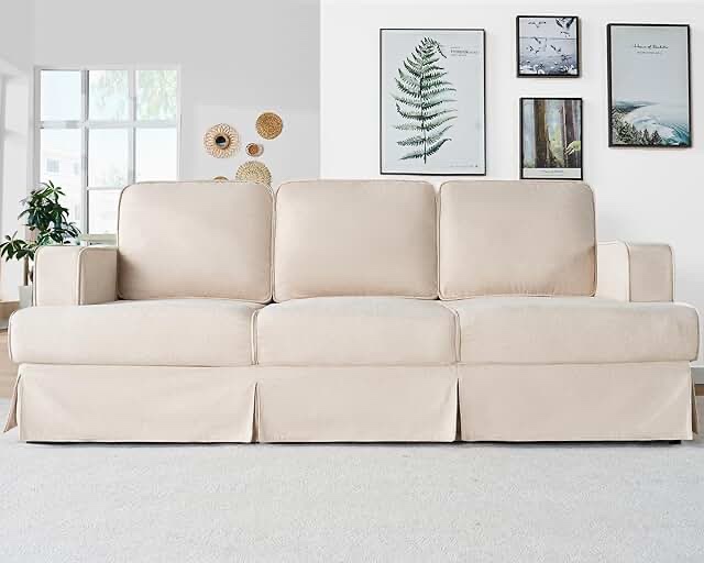 Beige Couch 2088-3-Beige W87694549