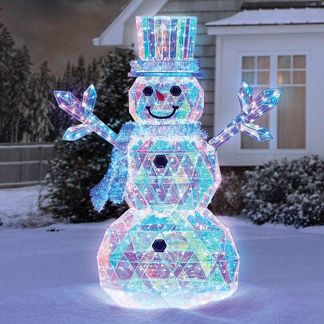 Member's Mark 6' Pre-Lit Prismatic Snowman