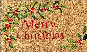 DII Merry Christmas Chalkboard Doormat