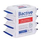 Bactive disinfectant wipes