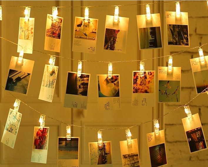 ClipStarry Lights 20 Warm White LED