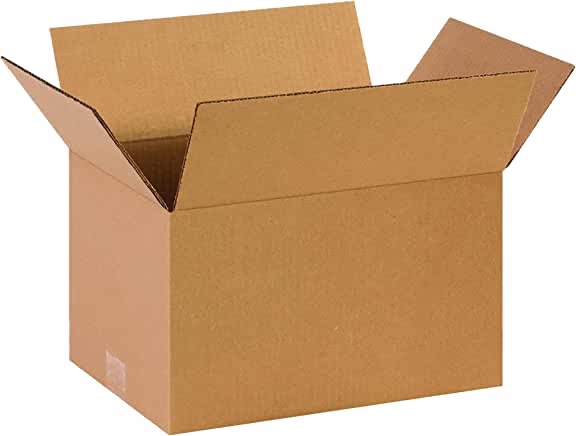 Partners Brand P2496 Corrugated Boxes, 24"L x 9"W x 6"H, Kraft (Pack of 25)