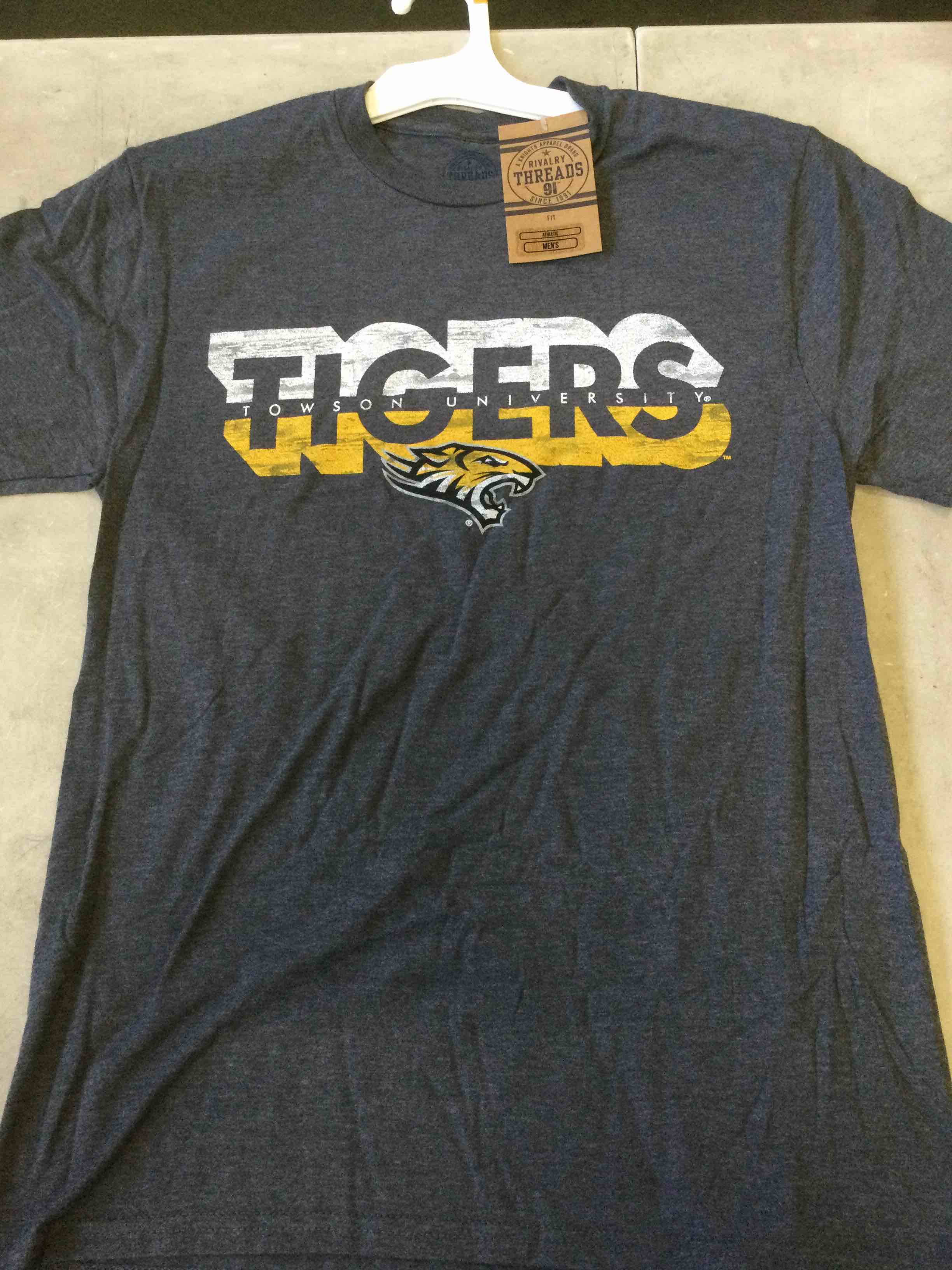 RIVALRY THREADS 91, TIGERS Towson University, Grey 