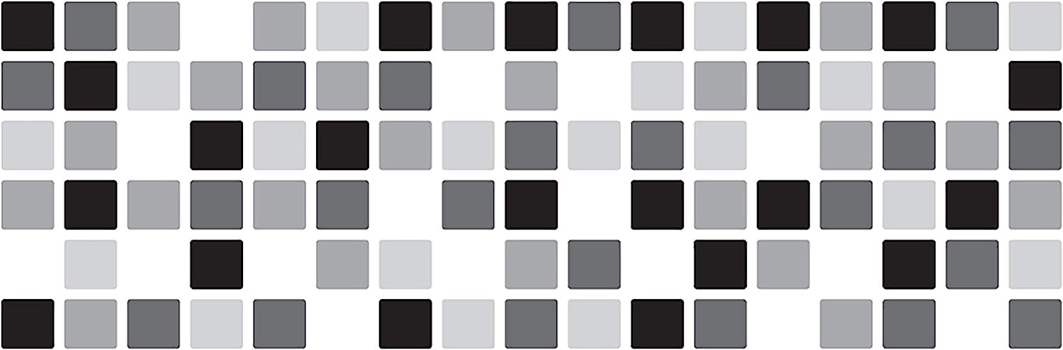 Cubricks Peel and Stick Decorative Tiles, (T Tile) 960 x 110 (mm) (2-Sheet) Self-Interior DIY for Kitchen backsplash (CBLM01)