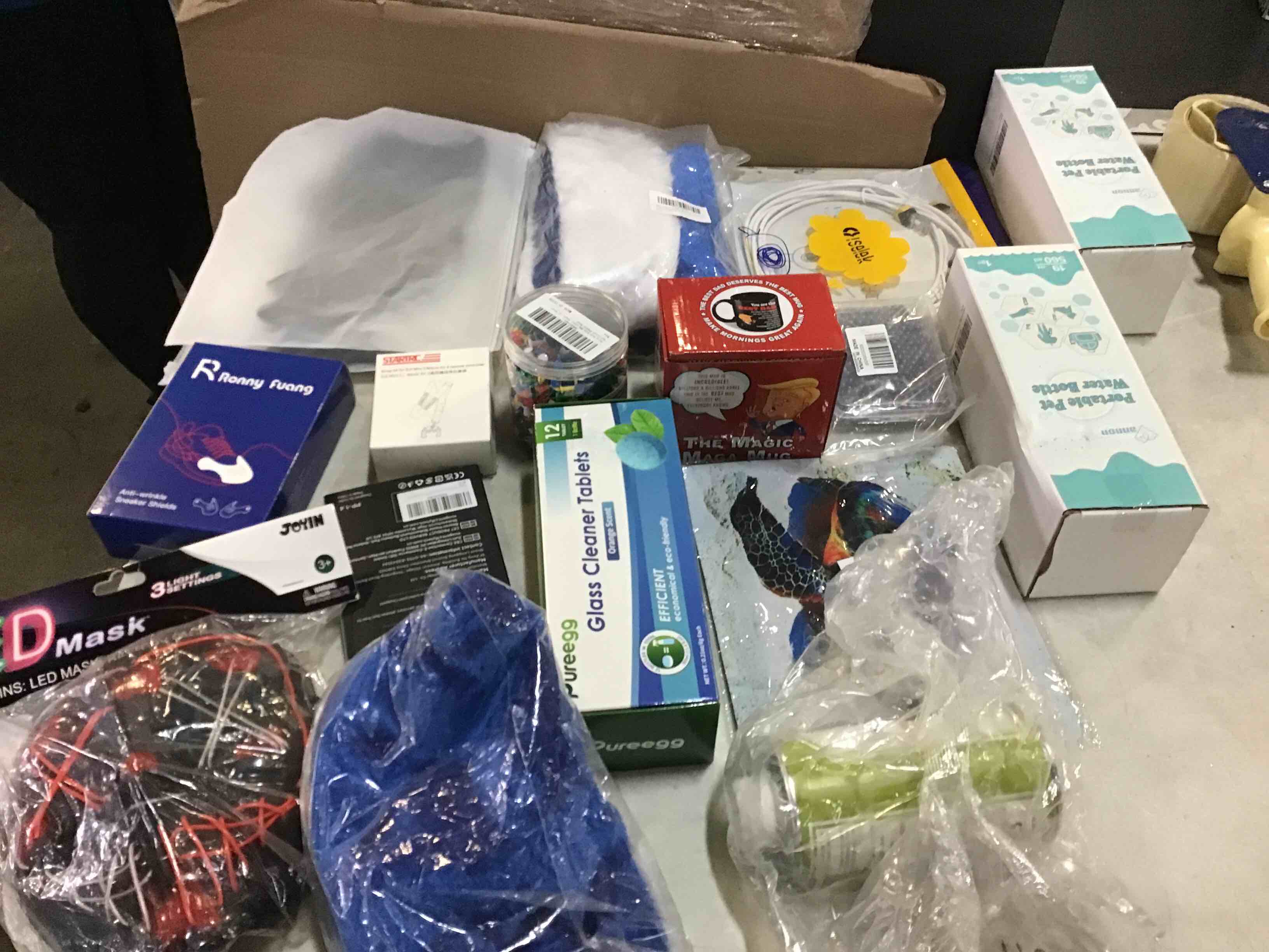 Assortment of Miscellaneous products (May Include products for Personal, Home, Entertainment or other use)
