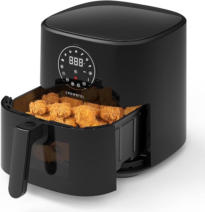 Crownful 5QT Air Fryer black