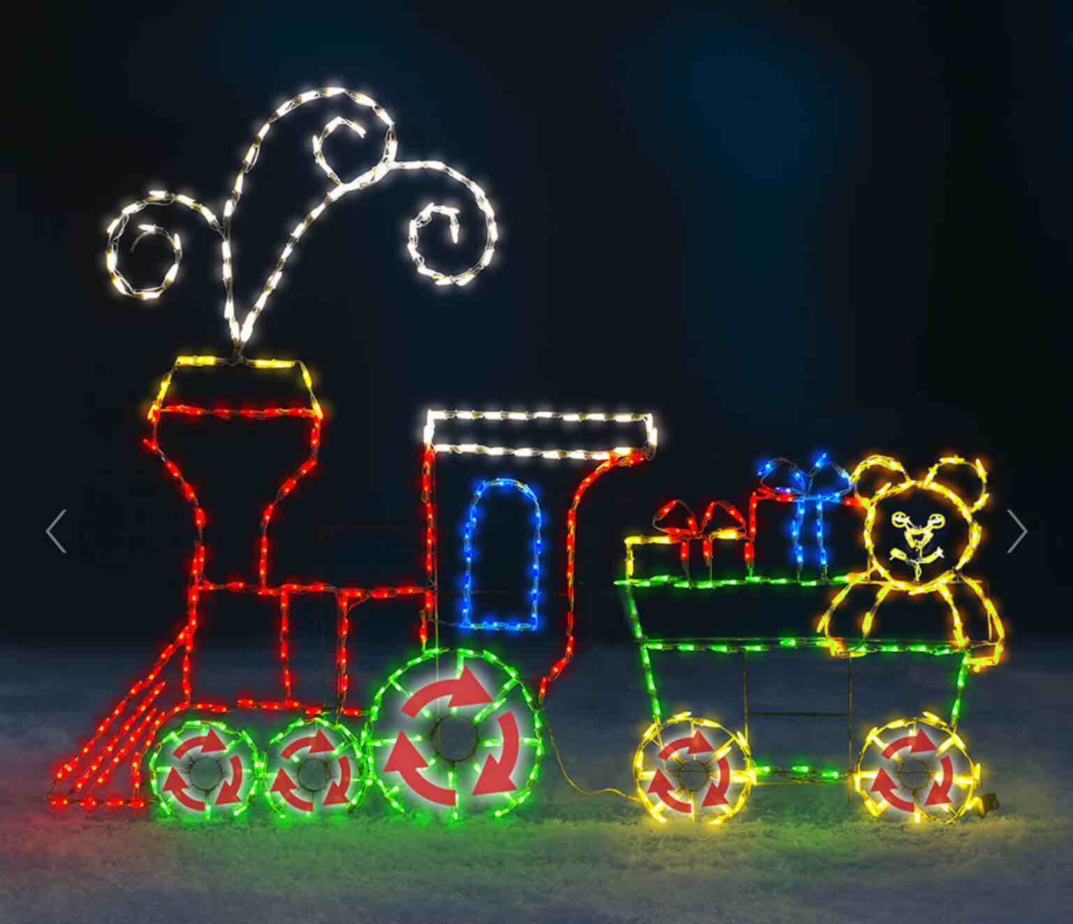 The 5' Animated Holiday Locomotive