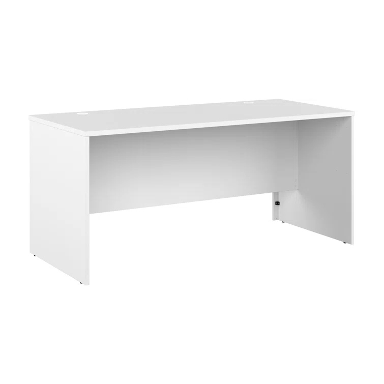 Pure White Barra 65W Shell Desk