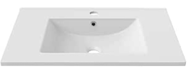 SWISS MADISON.  SM-BVP36.  36” CERAMIC VANITY SINK TOP