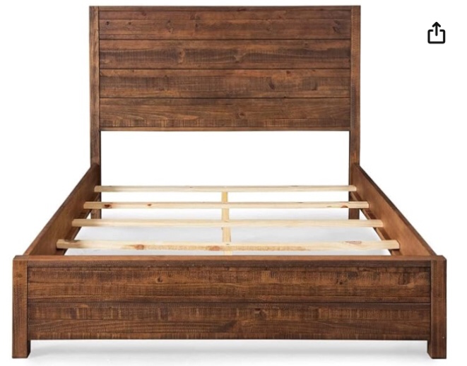 MONTAUK KING BED   MT0611A. 1 of 2 only.  Incomplete 