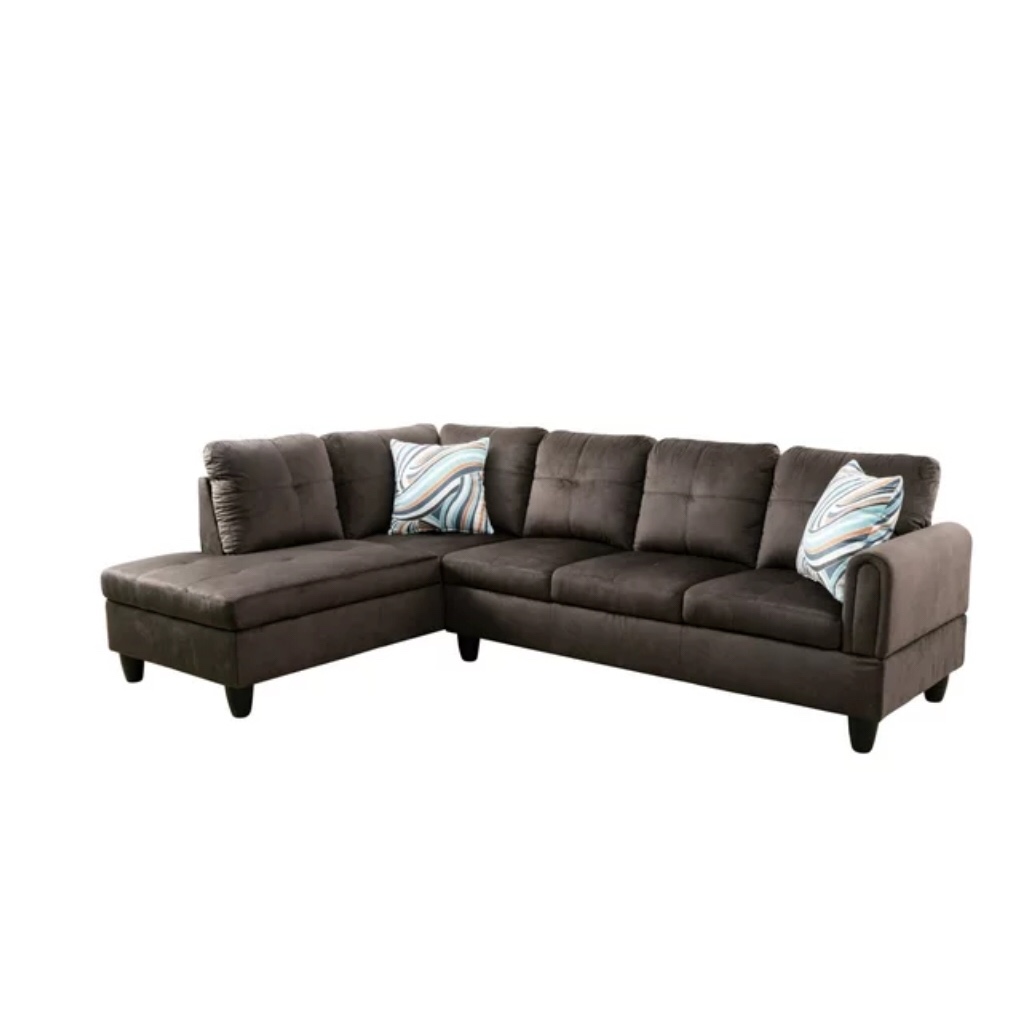 Ponliving 97" 2 Pieces L-Shaped Sectional Sofa F09702A (incomplete right sofa only)