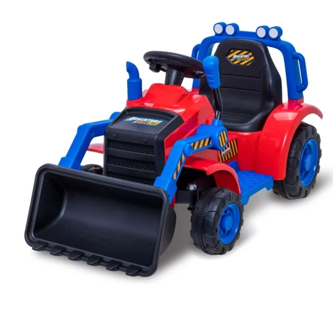 Adventure Force 6 Volt Front Loader Truck, Ride On for Boys and Girls, Ages 18 Months - 30 Months. Ride On for Toddlers