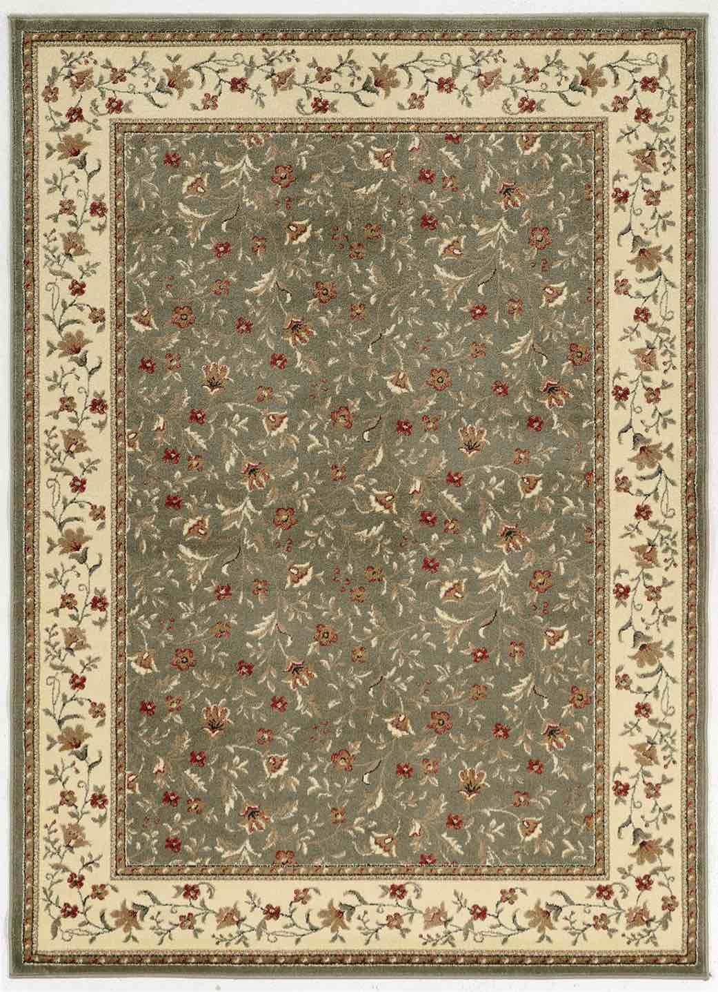 Radici 1593 COMO Rugs, 7-Feet 9 by 11-Feet, Green