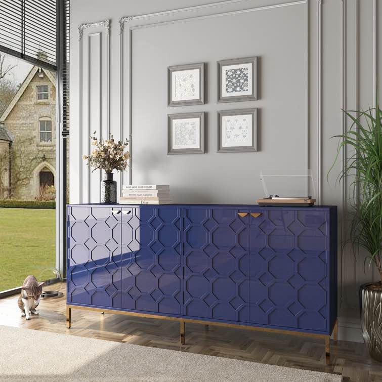 Blue Relina 64'' Sideboard