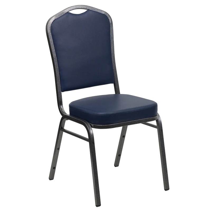 HERCULES Series Crown Back Stacking Banquet Chair 3 pcs