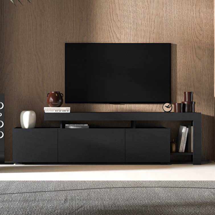 Anthracite Ryelyn TV Stand for TVs up to 80"