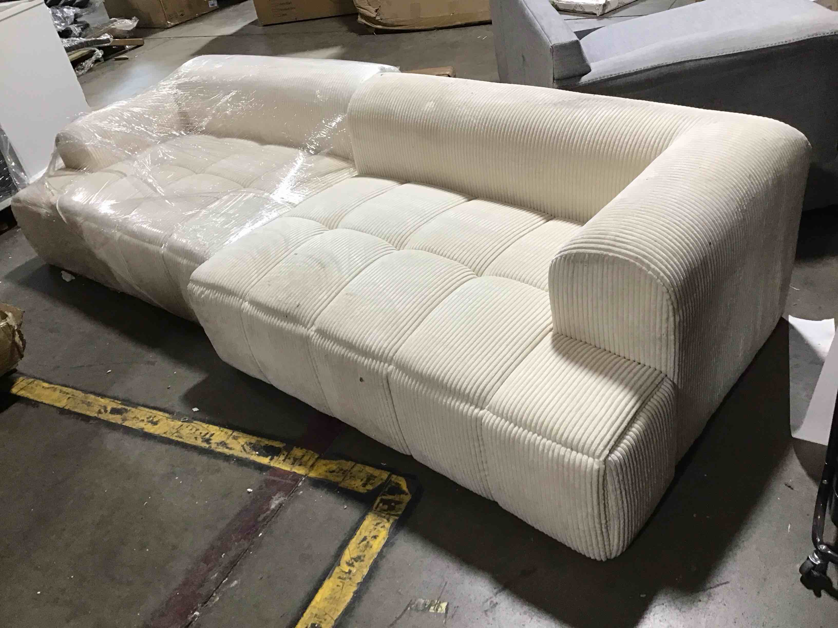 Sectional white 