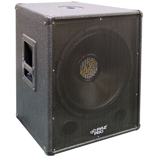 Pyle PASWI8 1000 Watt 18'' Stage PA Subwoofer Cabinet