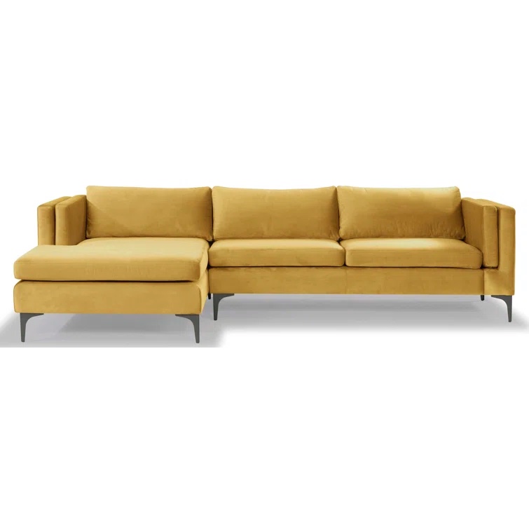 falkon 2 piece sectional, left hand facing chaise, cream color