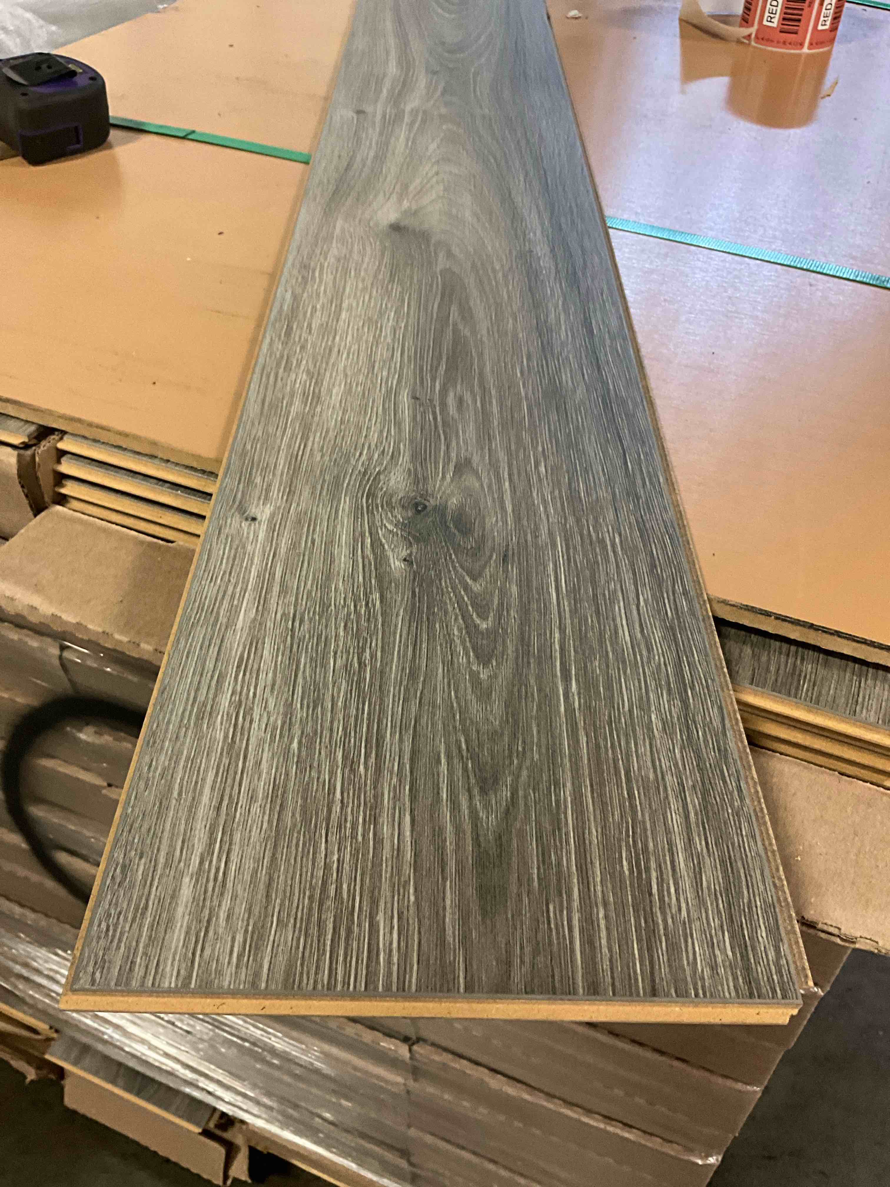 Beautiful Laminate Flooring, 10MM Thickness, 50.75 In L x 7.75 In W, 56 Boxes, 6 Pieces Per Box, 16.38 Sq Ft Per Box, Bid Per Sq Ft