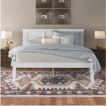 Troutville Solid Wood Low Profile Standard Bed