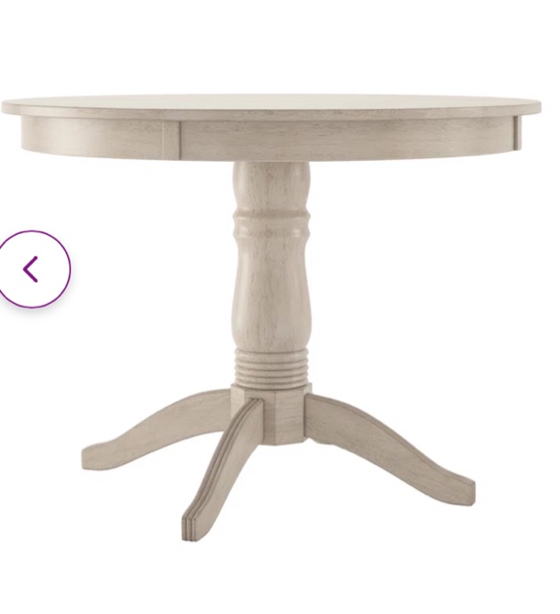 (( only the base , does not included the legs of the table )) Alexa-Mae Pedestal Dining Table Base