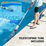 Enhulk Cordless Pool Vacuum, Handheld Pool Vacuum for Above Ground Inground Pools, Spas and Hot Tubs, 60-Minute Runtime, Powerful Suction up to 18.5 gallons/min, Efficient Leaf and Debris Removal