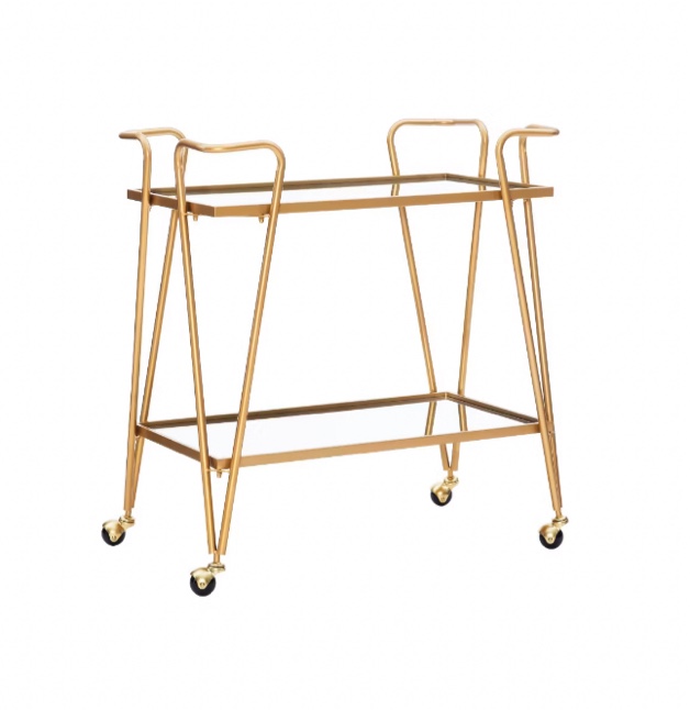 Mid-Century Modern Bar Cart - Linon