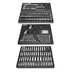 Husky Mechanics Tool Set in EVA Trays (290-Piece)