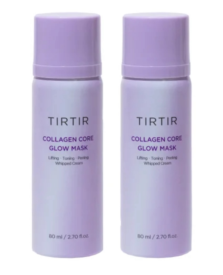 TIRTIR Collagen Core Glow Mask, 2.7 fl oz, 2-pack