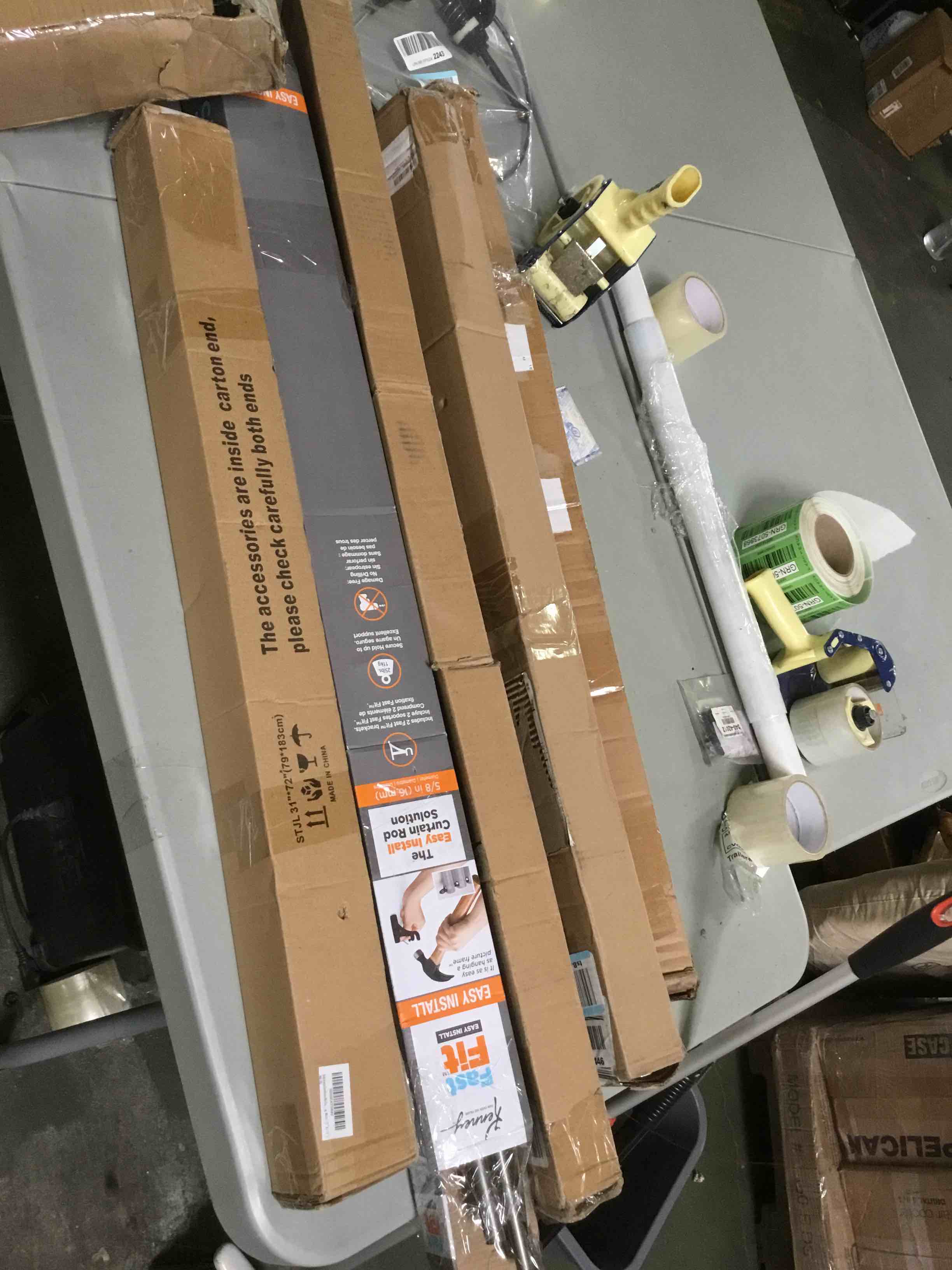assorted household items 