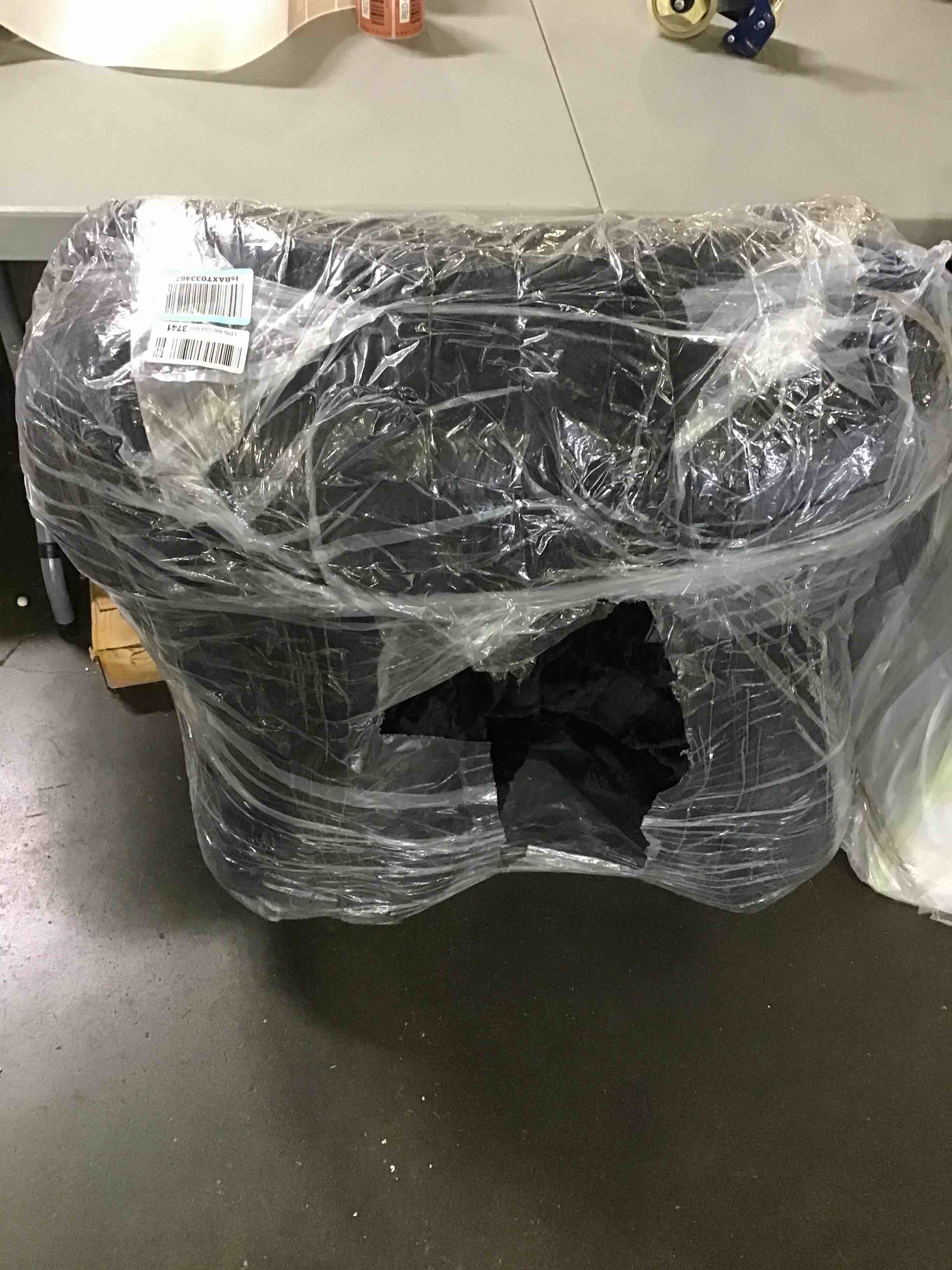 Homguava Large Bean Bag Bed for Humans BeanBag Dog Bed Human-sized Large Dog Bed for Adults, Pets, 72"x48"x10" Large Size with Plain Color Blanket(Large, Black)