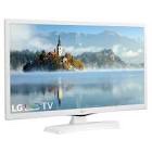 LG 24LJ4548 24” WHITE MONITOR WITH STAND