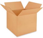 24” x 24” x 24” corrugated brown boxes, 10 count