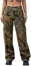 WDIRARA Women's Cow Print High Waist Wide Leg Jeans Casual Long Denim Pants Plant Multicolored M