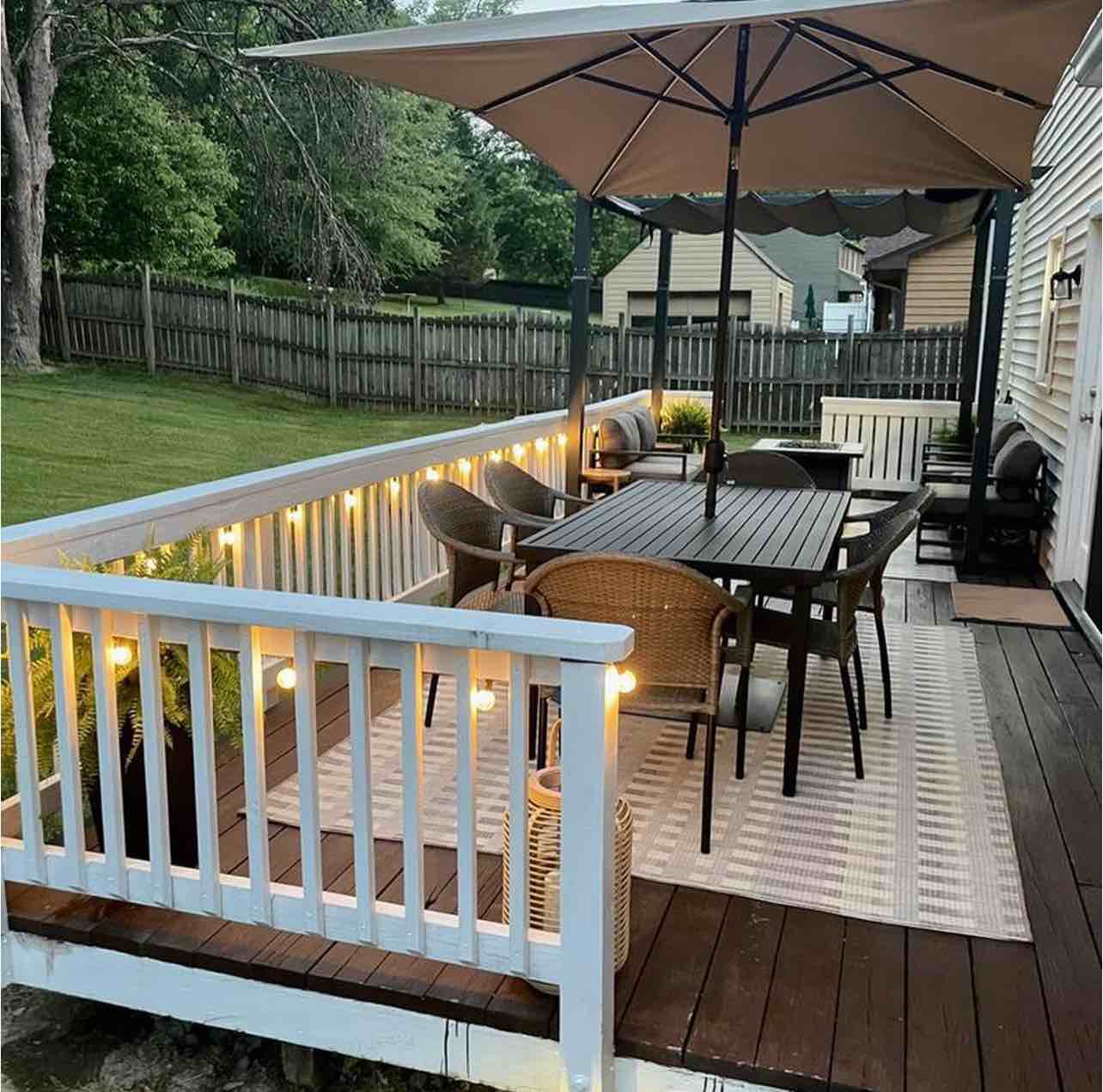 30"×50" Beachside Grid Outdoor Rug Naturals - Threshold™™ designed with Studio McGee