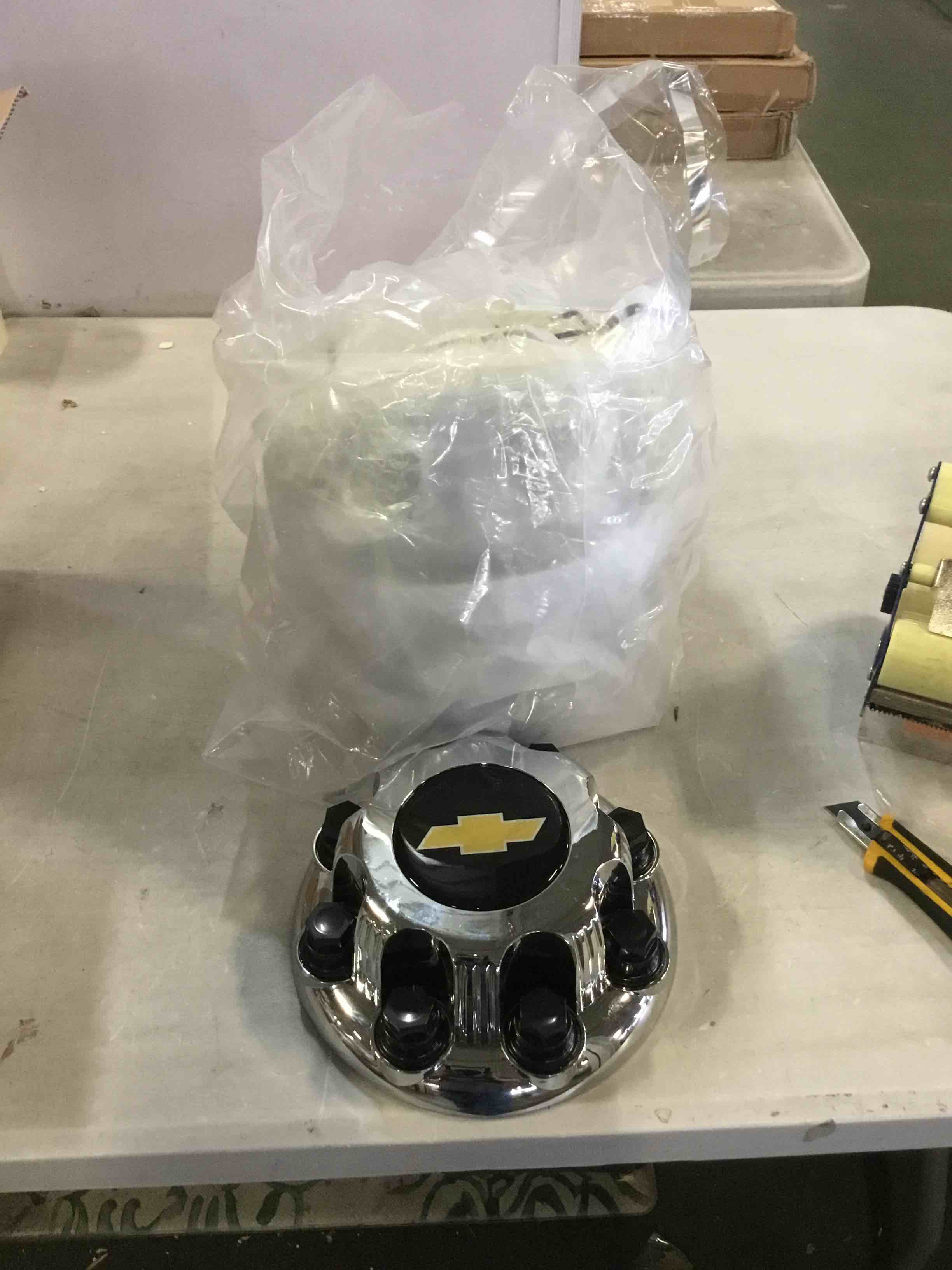 Chevy hub covers
