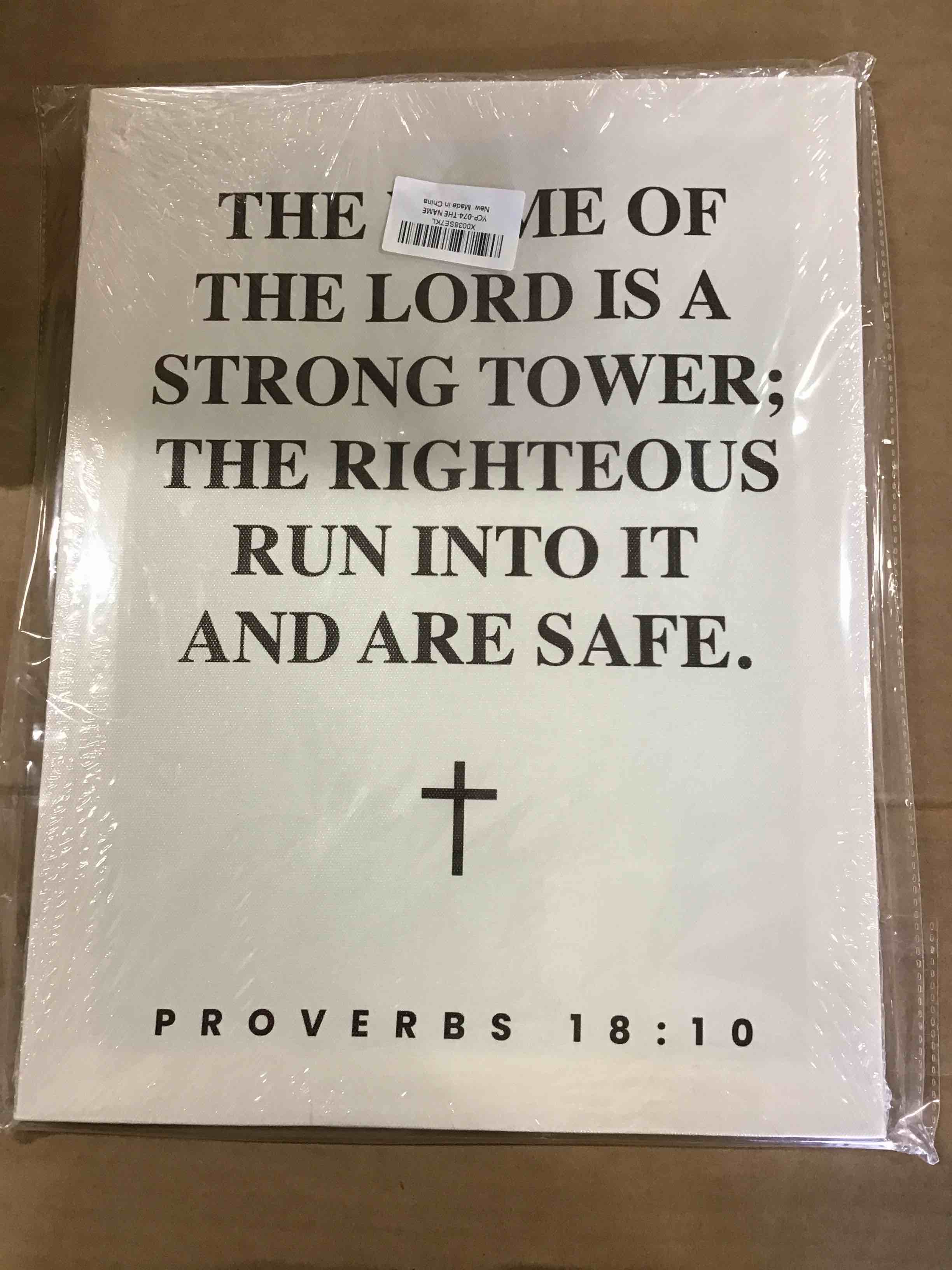 please look at photos proverbs 18:10 the home of the lord is a strong tower the righteous run into it and are safe