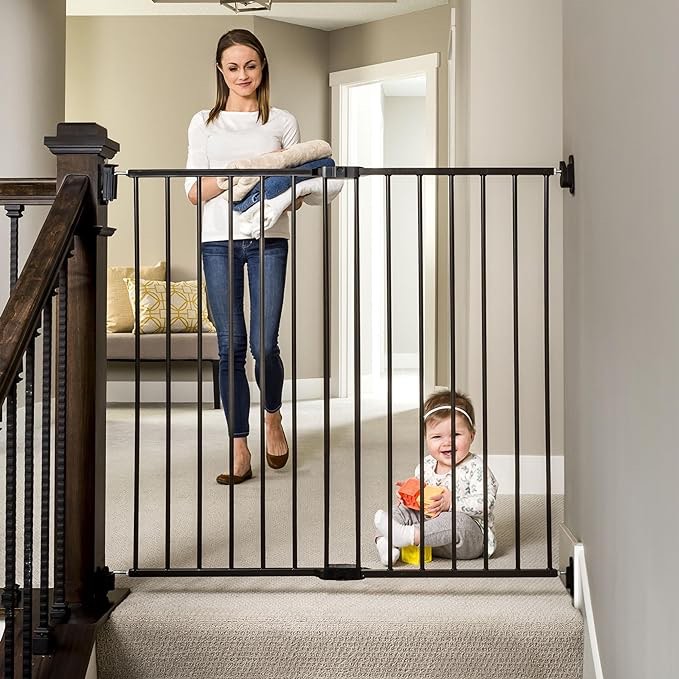 assortment of baby gates 