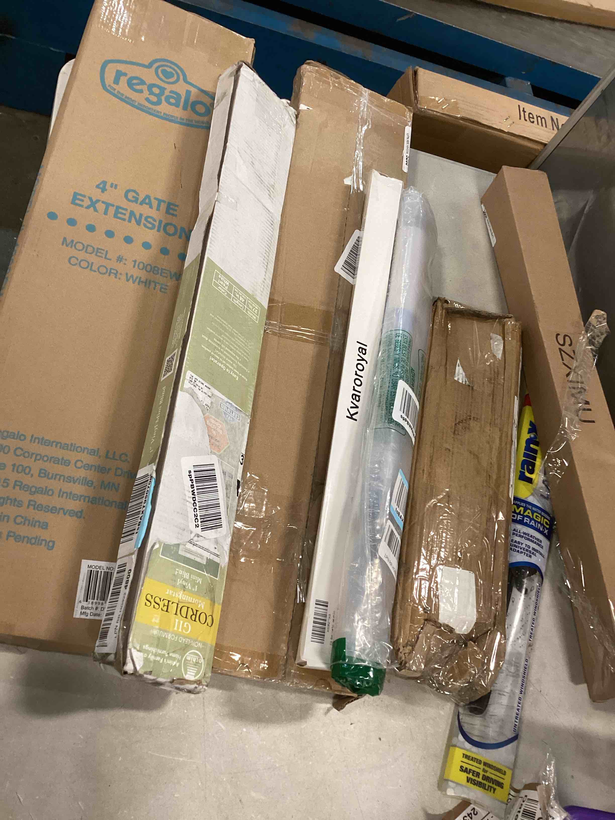 assorted item miscellaneous curtain rod and more 