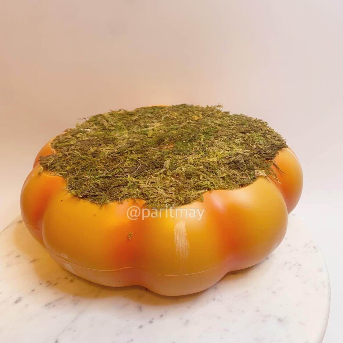 Bullseye Playground Halloween 2023 Pumpkin & Moss Platform 9" x 3 -30 units 
